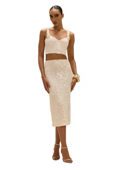 PatBo IARA CROCHET MIDI SKIRT | Thumbnail 1 PatBo IARA CROCHET MIDI SKIRT | Thumbnail 1