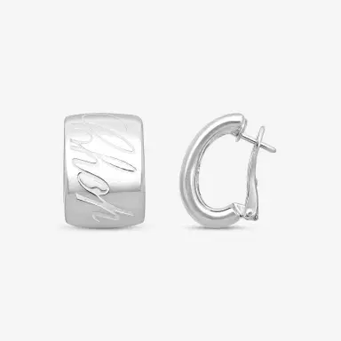 Chopard Chopard Chopardissimo 18K White Gold Clip Earrings by The Solist | Thumbnail 3