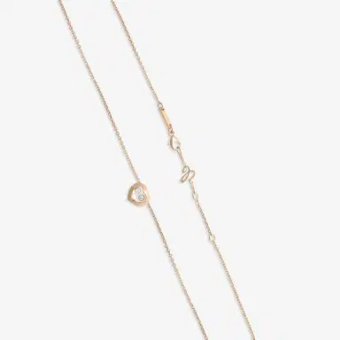 Chopard Chopard Happy Diamonds 18K Rose Gold Diamond Necklace by The Solist | Thumbnail 3
