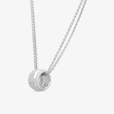 Chopard Chopard La Strada 18K White Gold Diamond Pendant Necklace by The Solist | Thumbnail 2