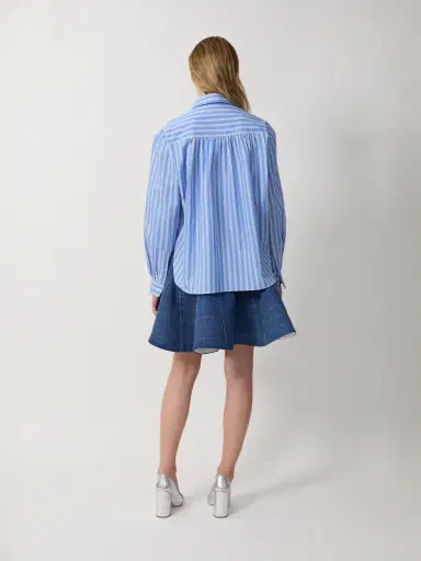 Aknvas The Flor shirt in blue stripe | Thumbnail 6 Aknvas The Flor shirt in blue stripe | Thumbnail 6