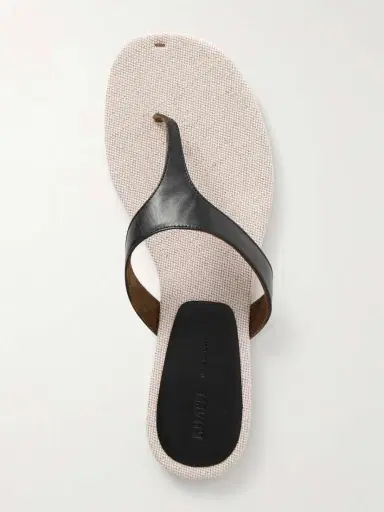 Khaite Archer Leather Sandals | Thumbnail 5 Khaite Archer Leather Sandals | Thumbnail 5