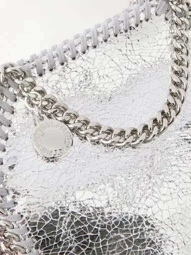 Stella McCartney Falabella Tiny Crinkled Metallic Shoulder Bag | Thumbnail 5