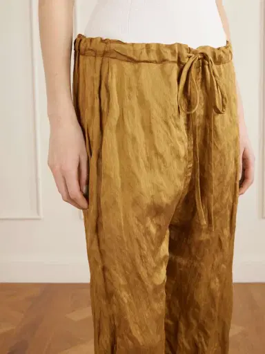 Khaite Rohen Crinkled-voile Pants | Thumbnail 5