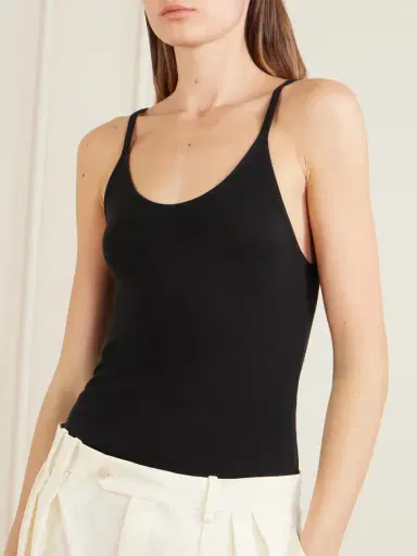 Calvin Klein Collection Alicia Cotton-blend Jersey Tank Top | Thumbnail 5 Calvin Klein Collection Alicia Cotton-blend Jersey Tank Top | Thumbnail 5