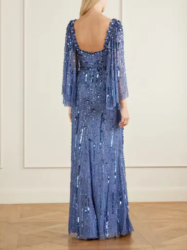 Jenny Packham Sequin-embellished Tulle Gown | Thumbnail 3
