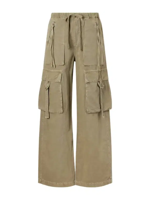 Citizens of Humanity Andira Cotton And Linen Wide-leg Cargo Pants