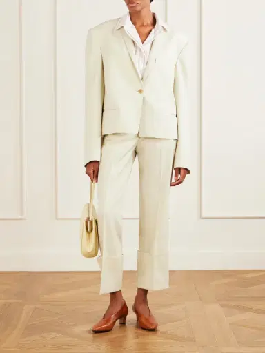 Calvin Klein Collection Cordelia Wool-twill Blazer | Thumbnail 2