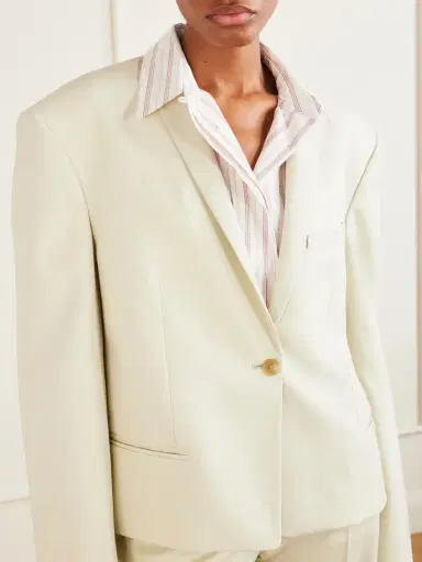Calvin Klein Collection Cordelia Wool-twill Blazer | Thumbnail 4