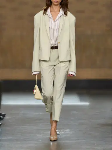 Calvin Klein Collection Cordelia Wool-twill Blazer | Thumbnail 5