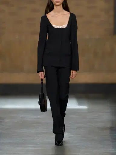 Calvin Klein Collection Camille Wool-twill Jacket | Thumbnail 5