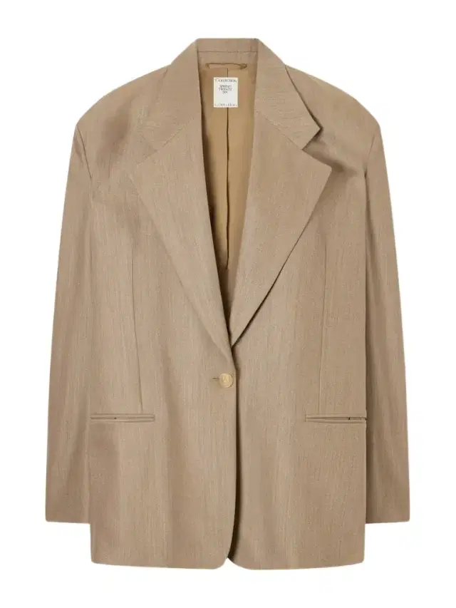 Avery Oversized Wool-blend Blazer