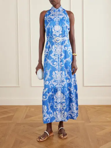 Borgo de Nor Biba Floral-printed Cotton Maxi Dress | Thumbnail 2 Borgo de Nor Biba Floral-printed Cotton Maxi Dress | Thumbnail 2