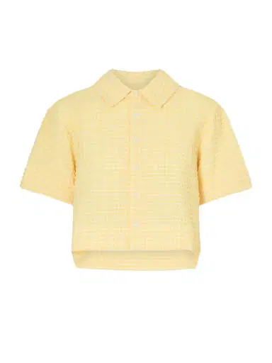 Simkhai Reeves Checked Seersucker Shirt | Thumbnail 1