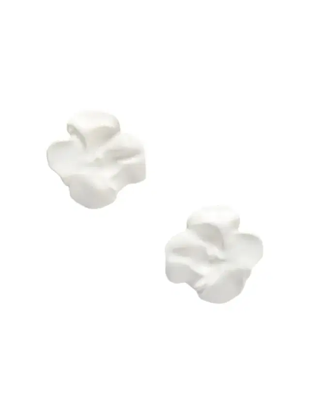 Completedworks Flower Silver-plated And Enamel Earrings