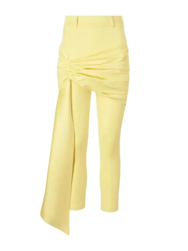 Cropped Tie-detailed Stretch-jersey Pants