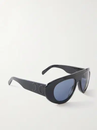 CELINE Eyewear Aviator-style Acetate Sunglasses | Thumbnail 3