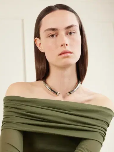 Marina B Trisola 18-karat Gold, Titanium And Diamond Necklace | Thumbnail 2