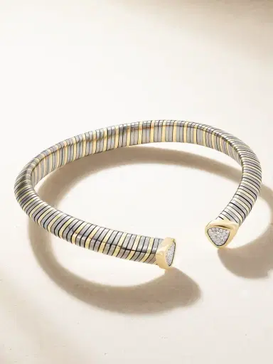 Marina B Trisola 18-karat Gold, Titanium And Diamond Necklace | Thumbnail 1