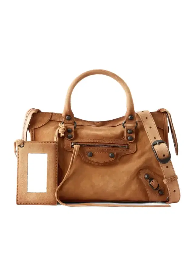 Le City Small Suede Shoulder Bag