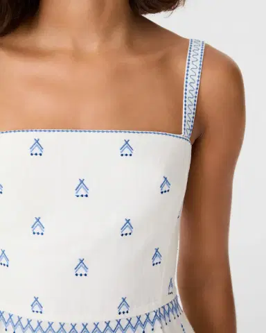 Emporio Sirenuse Aneeda Dress with Celestial Embroidery | Thumbnail 9