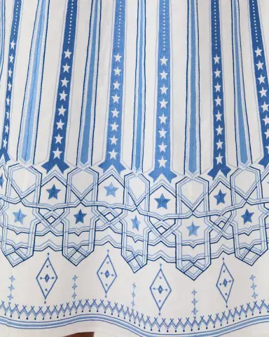 Emporio Sirenuse Camille Skirt with Celestial Embroidery | Thumbnail 7 Emporio Sirenuse Camille Skirt with Celestial Embroidery | Thumbnail 7