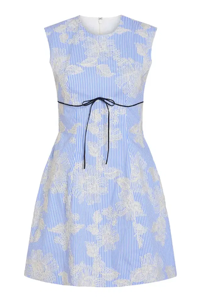 Markarian Bonnie Floral Embroidered Mini Dress