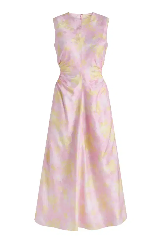 Carmen Floral Satin Dress