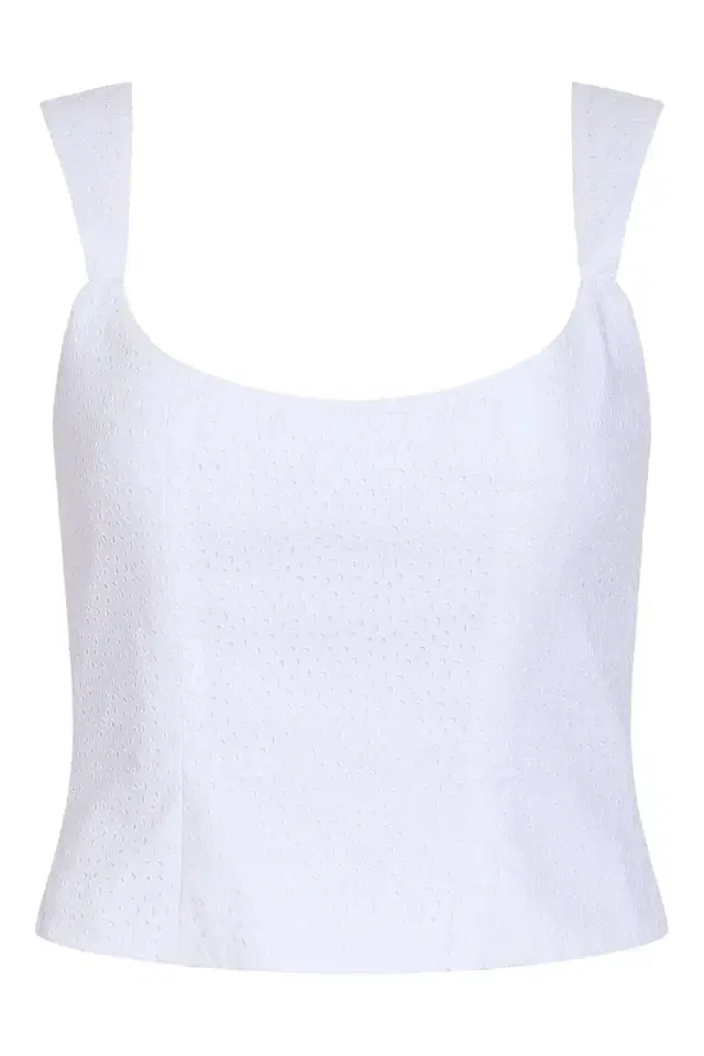 Maisie Cotton Eyelet Corset Top