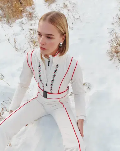 Markarian WN x Markarian Cream Ski Jumpsuit | Thumbnail 6