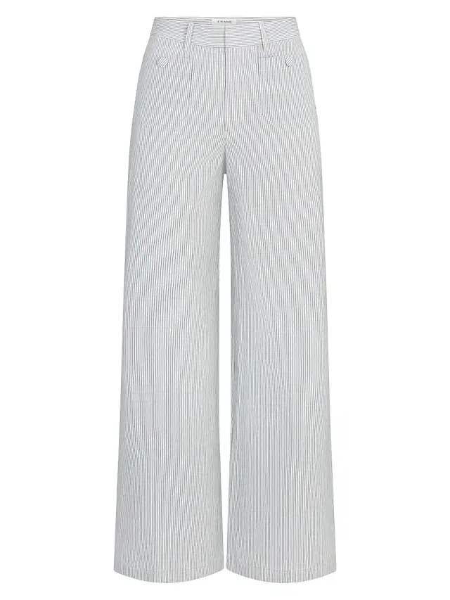 FRAME Women's The Modernist Pocket Pants - Navy Multi