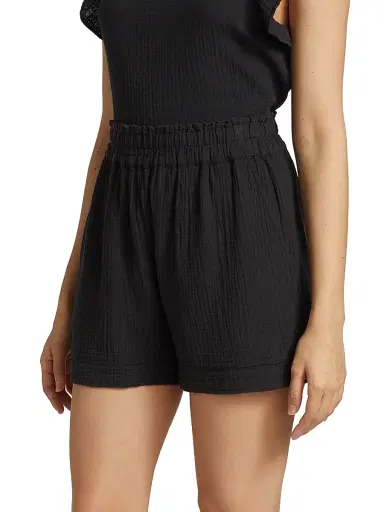 RAILS Women's Leighton Shorts - Black - Size Large | Thumbnail 4 RAILS Women's Leighton Shorts - Black - Size Large | Thumbnail 4