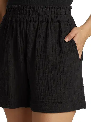 RAILS Women's Leighton Shorts - Black - Size Large | Thumbnail 6 RAILS Women's Leighton Shorts - Black - Size Large | Thumbnail 6
