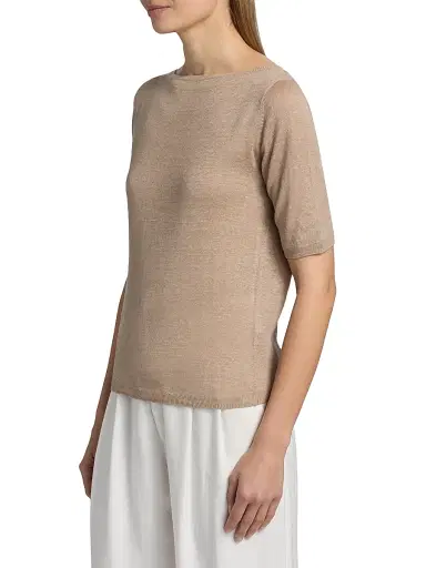 MAJESTIC FILATURES Women's Knit Boatneck Top | Thumbnail 4