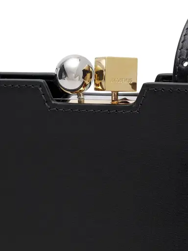 Jacquemus Women's Le Salon Leather Clutch | Thumbnail 6 Jacquemus Women's Le Salon Leather Clutch | Thumbnail 6