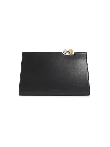 Jacquemus Women's Le Salon Leather Clutch | Thumbnail 1 Jacquemus Women's Le Salon Leather Clutch | Thumbnail 1