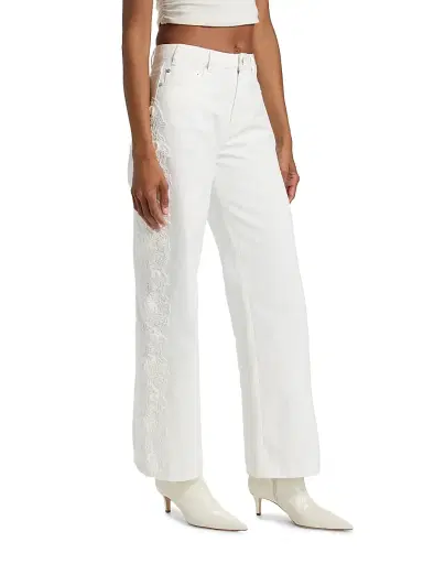 Generation Love Women's Esme 3D Lace Combo Jeans | Thumbnail 4 Generation Love Women's Esme 3D Lace Combo Jeans | Thumbnail 4