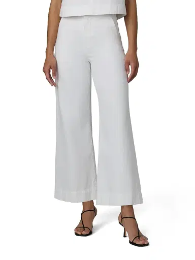 Joe's Jeans Women's The Clean Denim Ankle-Length Trousers - White | Thumbnail 3