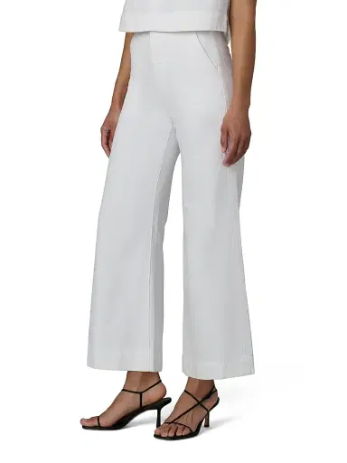 Joe's Jeans Women's The Clean Denim Ankle-Length Trousers - White | Thumbnail 4
