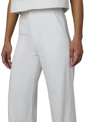 Joe's Jeans Women's The Clean Denim Ankle-Length Trousers - White | Thumbnail 6