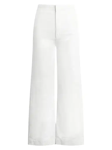 Joe's Jeans Women's The Clean Denim Ankle-Length Trousers - White | Thumbnail 1