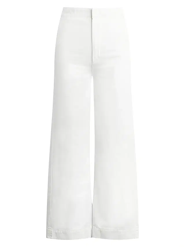 Joe's Jeans Women's The Clean Denim Ankle-Length Trousers - White