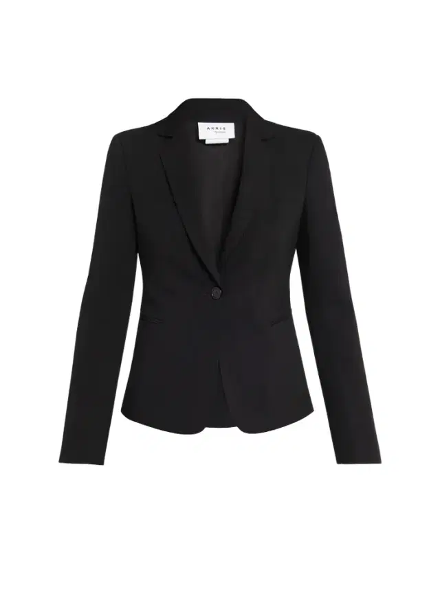 Akris punto Wool Jersey Tailored Blazer Jacket