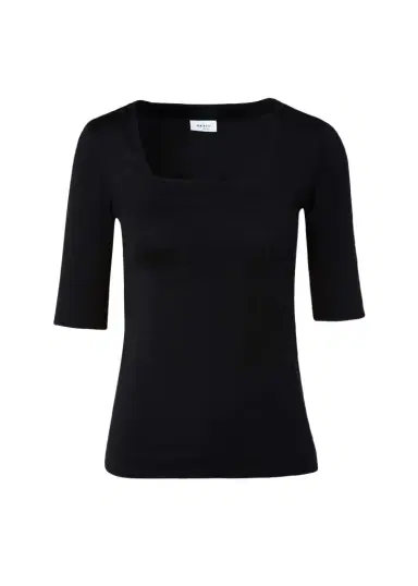 Akris punto Square-Neck Jersey Top | Thumbnail 1 Akris punto Square-Neck Jersey Top | Thumbnail 1