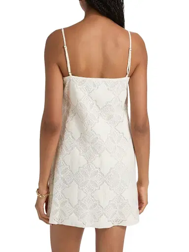 Misa Los Angeles Women's Maxine Jacquard Minidress - Floral Medallion - Size XL | Thumbnail 5 Misa Los Angeles Women's Maxine Jacquard Minidress - Floral Medallion - Size XL | Thumbnail 5