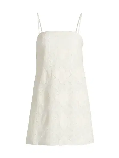 Misa Los Angeles Women's Maxine Jacquard Minidress - Floral Medallion - Size XL | Thumbnail 1 Misa Los Angeles Women's Maxine Jacquard Minidress - Floral Medallion - Size XL | Thumbnail 1