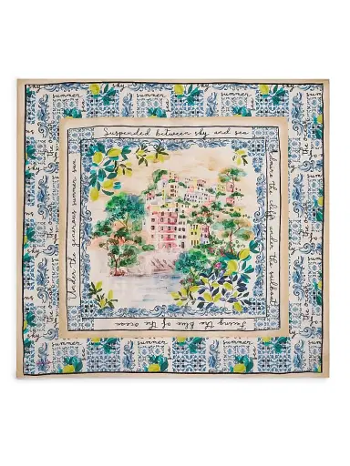 Johnny Was Women's Olympe Silk Scarf | Thumbnail 1 Johnny Was Women's Olympe Silk Scarf | Thumbnail 1