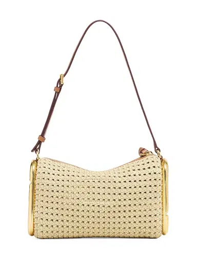 Marc Jacobs Women's Scene Small Crocheted Shoulder Bag - Champagne | Thumbnail 4 Marc Jacobs Women's Scene Small Crocheted Shoulder Bag - Champagne | Thumbnail 4