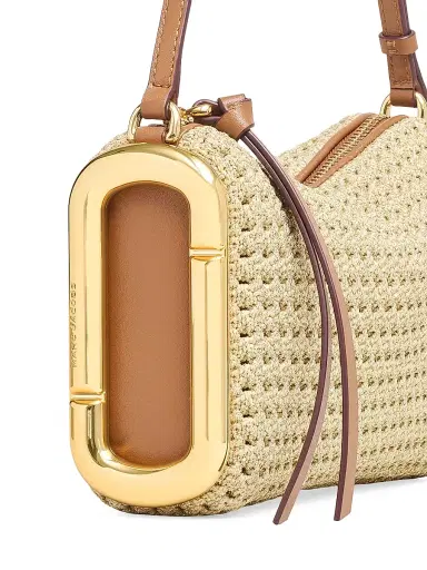 Marc Jacobs Women's Scene Small Crocheted Shoulder Bag - Champagne | Thumbnail 5 Marc Jacobs Women's Scene Small Crocheted Shoulder Bag - Champagne | Thumbnail 5