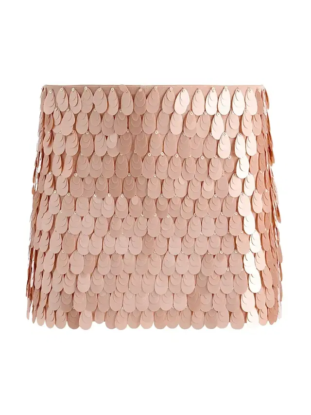 ALICE + OLIVIA Women's Mace Paillette-Embellished Miniskort - Rose Tan